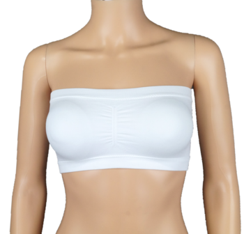 1032 Bandeau BH met uitneembare cups