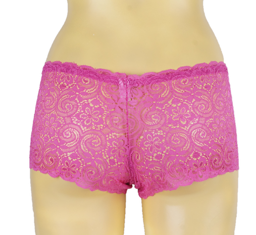 8003 Dames  boxershort kant