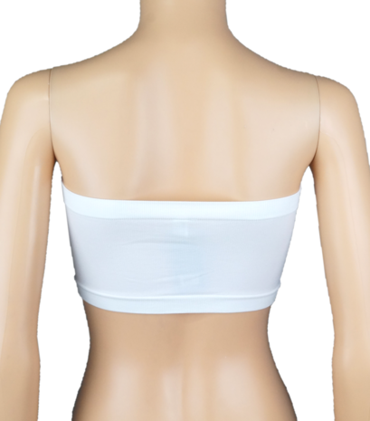 1032 Bandeau BH met uitneembare cups