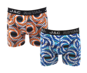 Heren boxer print H248